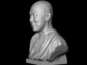 Dalai Lama Modelo de impresión 3D