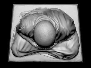Dalai Lama statue Model Cetak 3D