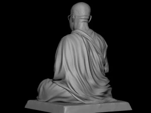 Dalai Lama statue 3D Print Model