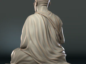 Dalai Lama statue 3D Print Model