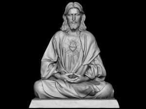JesusStatue v10 3D Druckmodell