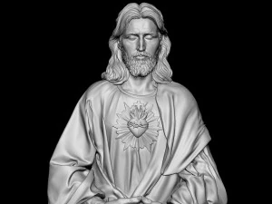 JesusStatue v10 3D Druckmodell