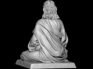 JesusStatue v10 3D Druckmodell