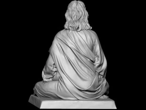 JesusStatue v10 3D Druckmodell