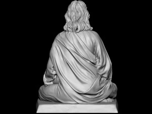 JesusStatue v10 3D Druckmodell
