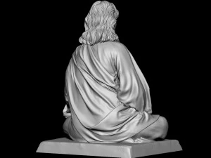 JesusStatue v10 3D Druckmodell
