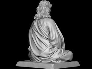 JesusStatue v10 3D Druckmodell