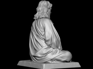 JesusStatue v10 3D Druckmodell