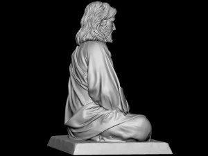 JesusStatue v10 3D Druckmodell