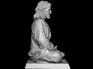 JesusStatue v10 3D Druckmodell