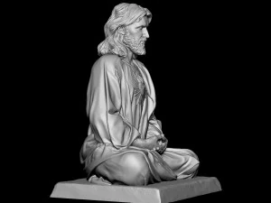 JesusStatue v10 3D Druckmodell