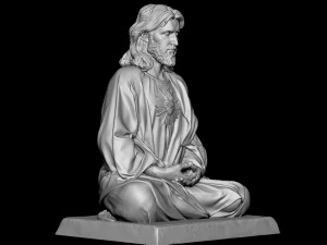 JesusStatue v10 3D Druckmodell