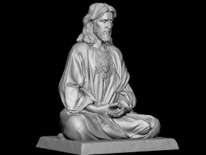 JesusStatue v10 3D Druckmodell
