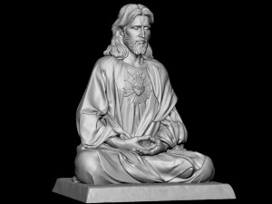 JesusStatue v10 3D Druckmodell