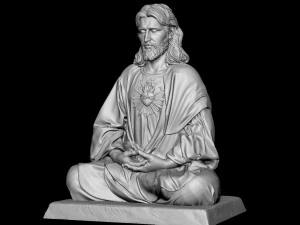 JesusStatue v10 3D Druckmodell