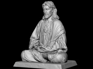 JesusStatue v10 3D Druckmodell