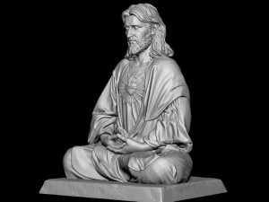 JesusStatue v10 3D Druckmodell