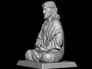 JesusStatue v10 3D Druckmodell