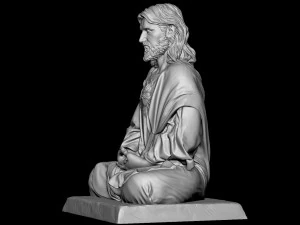 JesusStatue v10 3D Druckmodell
