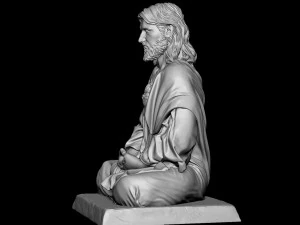 JesusStatue v10 3D Druckmodell