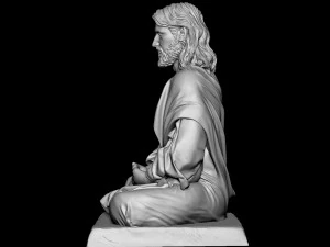 JesusStatue v10 3D Druckmodell