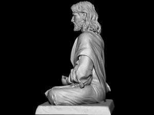 JesusStatue v10 3D Druckmodell