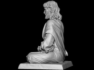 JesusStatue v10 3D Druckmodell