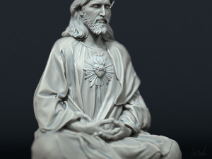 JesusStatue v10 Model Cetak 3D