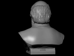 Charles Darwin 3D Print Model