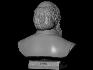Charles Darwin 3D Print Model