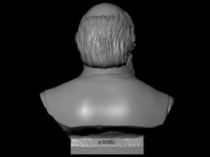 Charles Darwin 3D Print Model
