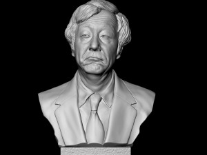 Satoshi Nakamoto 3D 프린트 모델