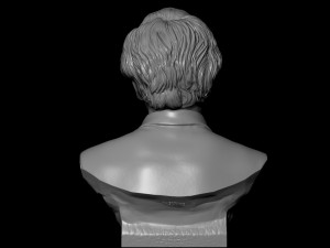 Satoshi Nakamoto 3D 프린트 모델