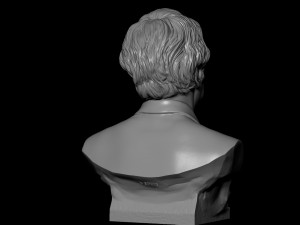 Satoshi Nakamoto 3D 프린트 모델