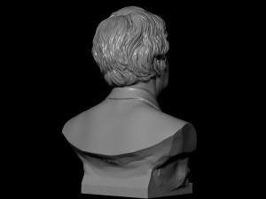 Satoshi Nakamoto 3D 프린트 모델