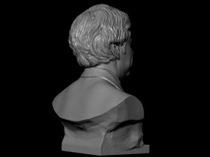 Satoshi Nakamoto 3D 프린트 모델