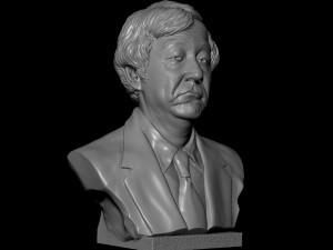 Satoshi Nakamoto 3D 프린트 모델