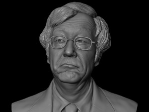 Satoshi Nakamoto 3D 프린트 모델