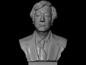 Satoshi Nakamoto 3D 프린트 모델