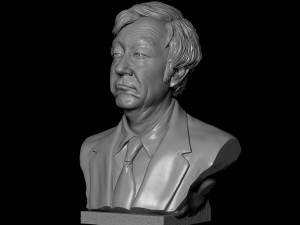 Satoshi Nakamoto 3D 프린트 모델