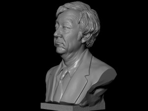 Satoshi Nakamoto 3D 프린트 모델