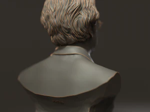 Satoshi Nakamoto 3D Print Model