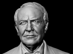 Thomas Edison 3D Print Model