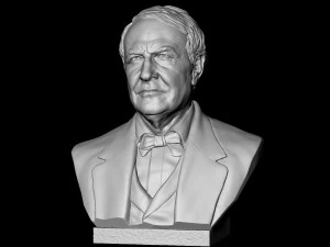 Thomas Edison 3D Print Model