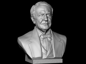 Thomas Edison 3D प्रिंट मॉडल