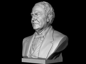 Thomas Edison 3D प्रिंट मॉडल