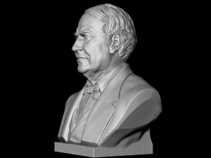 Thomas Edison 3D Print Model