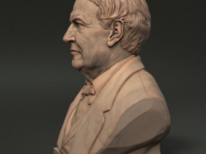 Thomas Edison 3D प्रिंट मॉडल