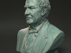 Thomas Edison 3D Print Model
