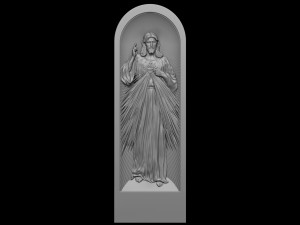 Jesus Relief 12 3D Baskı Modeli